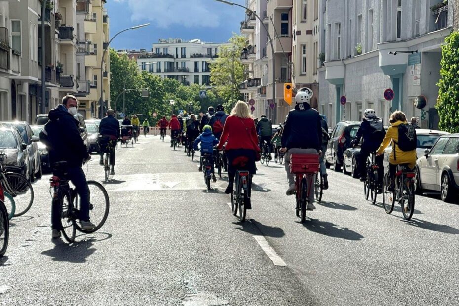 Fahrraddemo Schöneberg