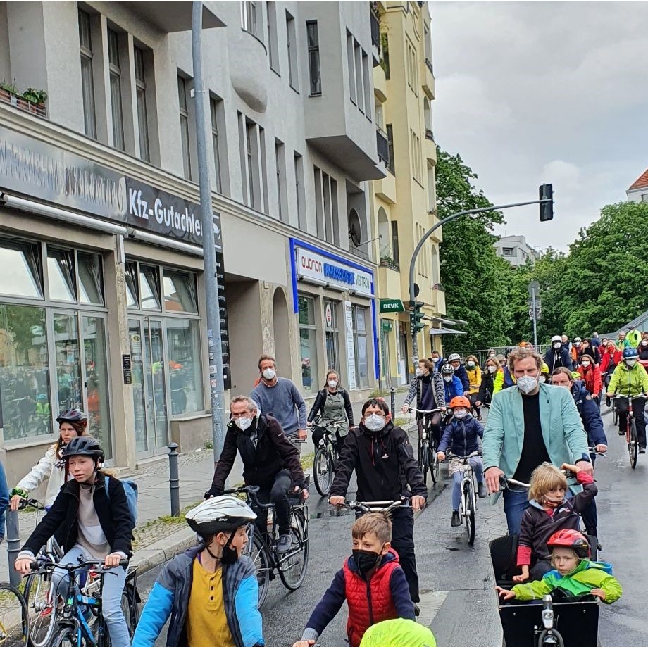 Fahrraddemo Schöneberg 2021